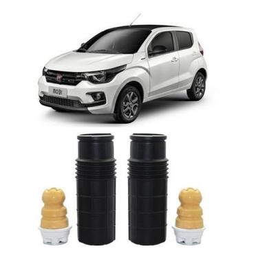 Imagem de Batente Suspensão Traseira Fiat Mobi 2017 2018 2019 2020 - Qualykits