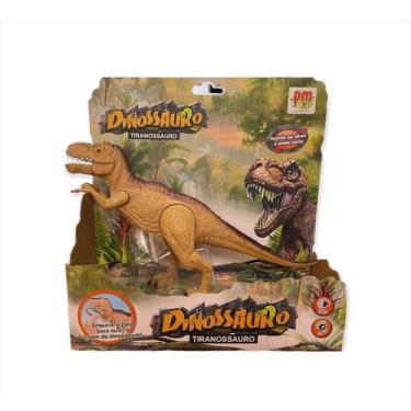 Imagem de Tiranossauro Rex Boneco Feras Selvagens Som Luz Dinossauro - Dm Toys