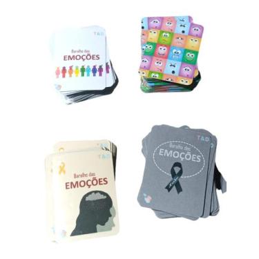 Imagem de Jogo De Cartas Para Terapeutas Sobre Emoções E Sentimentos - T&D JOGOS