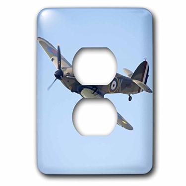 Imagem de 3dRose lsp_76037_6 Hawker Hurricane, British and Alied Fighter Avião da Segunda Guerra Mundial