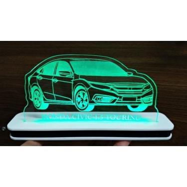 Imagem de Luminária Decorativa com LED Civic G10 - Hobbies do Ofício, Amarelo