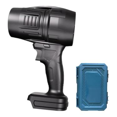 Imagem de Fenteer Soprador de Folhas Sem Fio Air Duster com Caixa de Armazenamento para Limpeza Doméstica