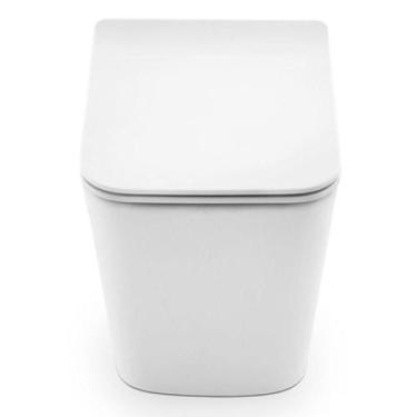 Imagem de Kit Vaso Sanitário Convencional Com Assento E Acessórios Vougan Branco