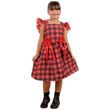 Imagem de  vestido infantil juvenil antonia festa junina natal moda menina  - Mi