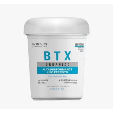 Imagem de Btx Capilar Orgânico Anti Frizz For Beauty 250g