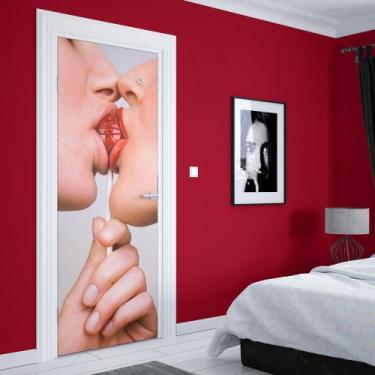 Imagem de Adesivo de Porta Mulheres Pirulito - Império da Impressão, P - 70cm x 