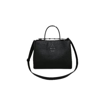 Imagem de BoxLunch Loungefly Bolsa de mão com varinha de Sabugueiro Harry Potter exclusiva, Multi, One Size