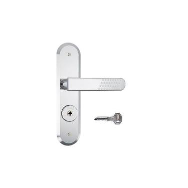 Imagem de Fechadura externa stam 1800/21 tetra chave cromada espelho 40 mm