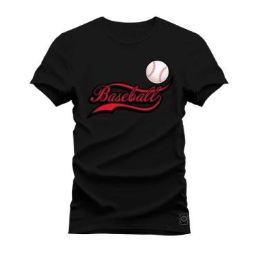 Imagem de Camiseta Plus Size Algodão Premium T-Shirt Baseball - Nexstar, G2, Pre