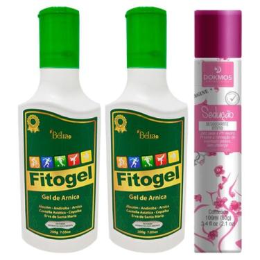 Imagem de Kit 2 Fitogel Gel de Arnica +1 Desodorante Íntimo Sedução Imagine (ros