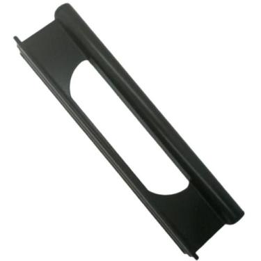 Imagem de Puxador Porta Portao Aluminio Madeira Buzio Preto PUX-145/146 195mm Al