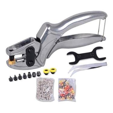 Imagem de Alicate Vazador Pregar Aplicar Ilhós 54 Botão Tic Tac 35. - NoBrand, M