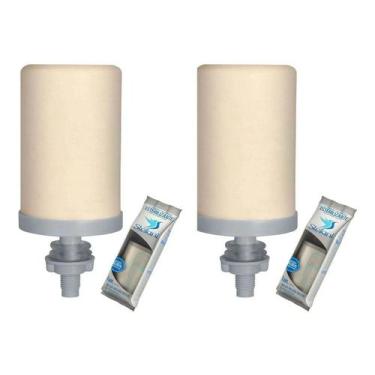 Imagem de Vela Para Filtro De Barro Tripla Ação - Kit c/ 2 Velas - Geral - Stéfa
