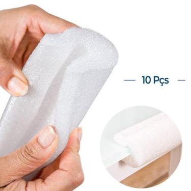 Imagem de Kit C/10 Protetor Borda Espuma Grande Polietileno 2 Metros - ST