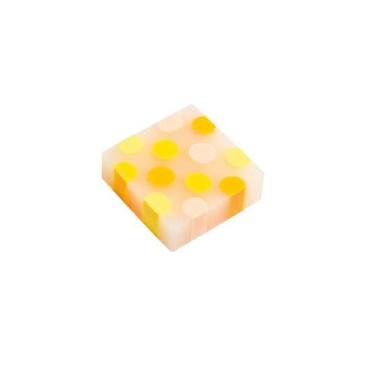 Imagem de Borracha Confete Cores TRIS, Amarelo