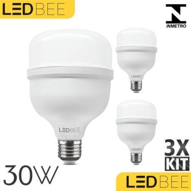 Imagem de Lâmpada Led Super Bulbo Alta Potência E27 Bivolt Branco Frio 30w - Led
