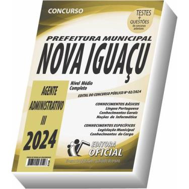 Imagem de Apostila Prefeitura de Nova Iguaçu - RJ - Agente Administrativo III - 