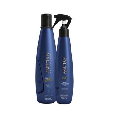 Imagem de Kit Aneethun Linha A Shampoo 300ml + Spray Multibeneficios 150ml
