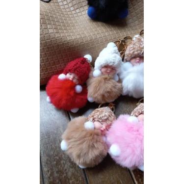 Imagem de Kit 3 chaveirinhos bebê dormindo - Artesanal 