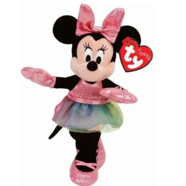 Imagem de Ty Beanie Babies - Pelúcia Minnie Rosa - 20 Cm - DTC