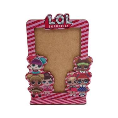 Imagem de Porta Retrato Vertical Infantil 15x10 Kit 10un Mdf Madeira Adesivado -