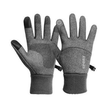 Imagem de Luvas Masculinas de Inverno à Prova d'Água e Vento - com Tela Sensível