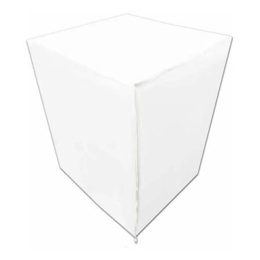 Imagem de Capa para secadora samsung 12kg impermeável - Capas Flex, BRANCO