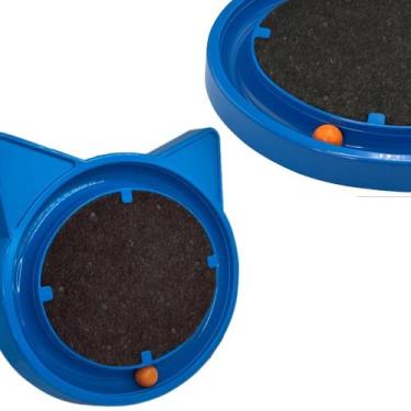 Imagem de Brinquedo Para Gatos Interativo Com Bolinha Antistress Pet Arranhador 