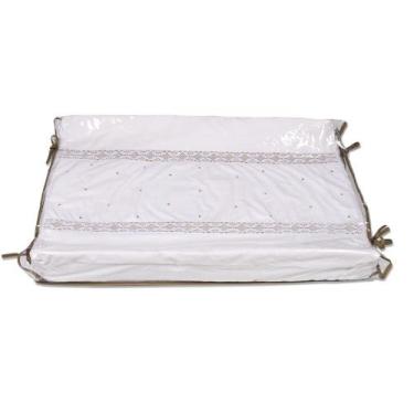 Imagem de Trocador Americano Abas Anatômicas com renda - Dolce Affetto, bege