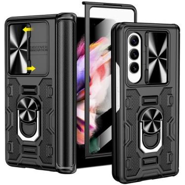 Imagem de Capa VEGO para Samsung Galaxy Z Fold 3 - Com Capa de Câmera Preta