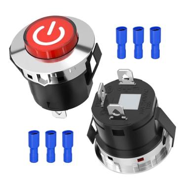 Imagem de RVBOATPAT 12V Chave de Partida Interruptor de Energia Peças de Reposição para Carro Infantil Roda Elétrica Carro de Passeio Acessório de Brinquedo Botão Interruptor de Partida