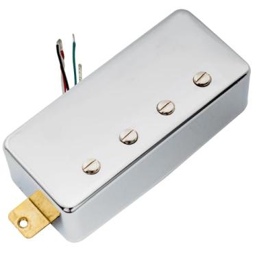 Imagem de Artec MVBA4 Capa Alnico 5 Captador Humbucker Ponte 8,6K para Baixo Elétrico 4 Cordas tipo LP ou EPI, Cromado