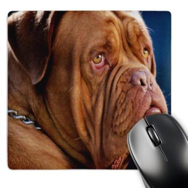 Imagem de 3dRose Mouse pad LLC 20 x 20 x 0,65 cm A Portrait of A Mastiff (mp_80885_1)