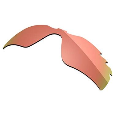 Imagem de Firtox Lentes polarizadas de substituição compatíveis com óculos de sol ventilados Oakley Radar Path - Opções, Blush Gold - Polarizado, One Size