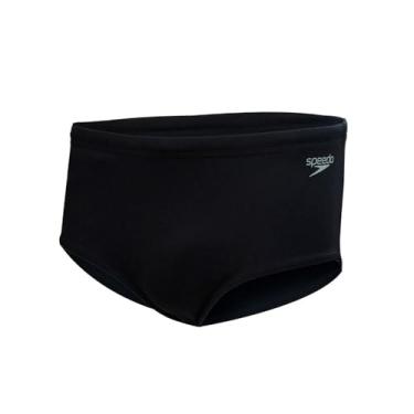 Imagem de Sunga Masculina Tradicional, Speedo, Acquaplus, Tecido Liso Resistente ao Cloro com Cadarço Interno, Tamanho Adulto, tamanho GG2 - Preto