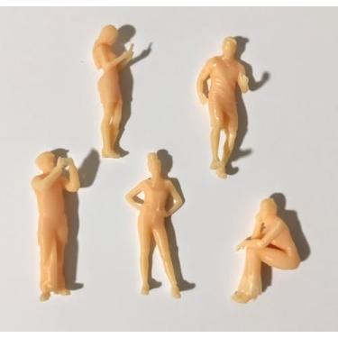 Imagem de 5 Figuras Esc. 1:43 Celular H=4,0cm, Selfie Fotografo Filme camera, violão (B- 5 peças)