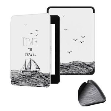 Imagem de GUKSRASO Capa para o Kindle Paperwhite e Kindle Colorsoft Signature Edition (7", 12ª Geração, Release 2024) TPU Soft Back Toup com Wake/Sleep Função