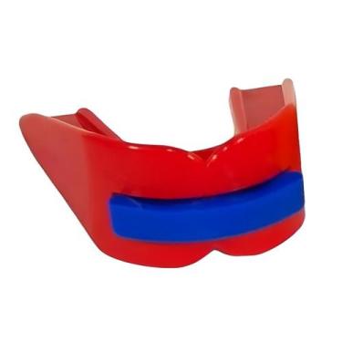 Imagem de Protetor Bucal Duplo - Gold Sports - Moldável em Água Quente, Vermelho