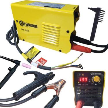 Imagem de Inversor Maquina Solda 130A Bivolt Display Digital Tocha Tig - Erbmaqu