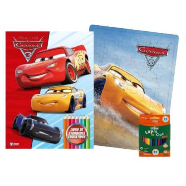 Imagem de Kit diversão disney - carros 3 - Bicho Esperto, 3