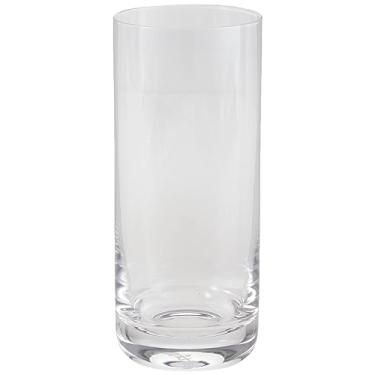 Imagem de NutriChef Copos altos de 402 g - Conjunto de 4 copos altos de base pesada para água, vinho, cerveja, licor, gim, coquetel, uísque, suco, café gelado, bebidas mistas, pode ser lavado na lava-louças