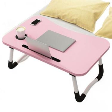 Imagem de Mesa de Laptop Dobrável e Ajustável Portátil Wokex (Rosa)