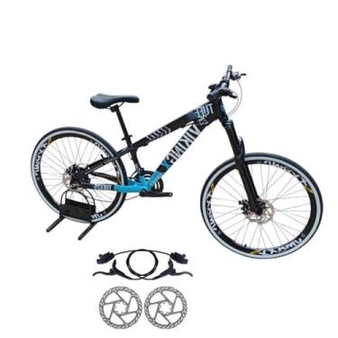Imagem de Bicicleta Aro 26 Aluminio 21 Velocidade Vikingx Tuff 25 Freio Disco Hi