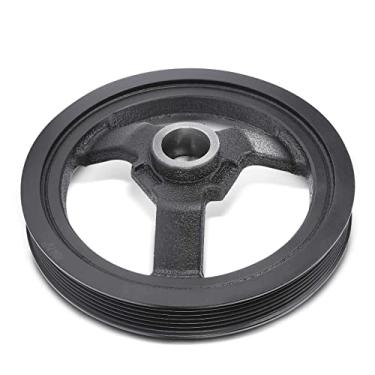 Imagem de A-Premium Polia de cambota balanceadora harmônica do motor compatível com Chrysler Pacifica 2004 2005 2006 SOHC V6 3,5L, substituição # 4792989AA