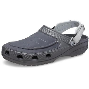 Imagem de Crocs Tamanco masculino Yukon Vista II Literide, Cinza ardósia/multi, 38