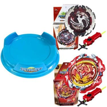 Imagem de Beyblades Dead Phoenix Vs Revive Phoenix - RD Azul - Top Gyro