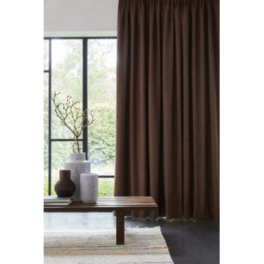 Imagem de Cortina De Suede Veludo Sala Quarto Vintage Elegância 1,40L X 2,30A - 