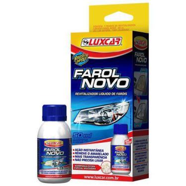 Imagem de Revitalizador Líquido Luxcar Farol Novo 50Ml