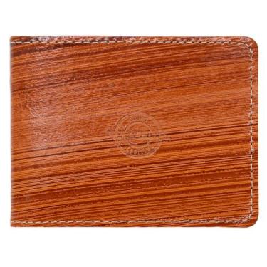 Imagem de Carteira em Couro Unissex Artlux 958, Caramelo