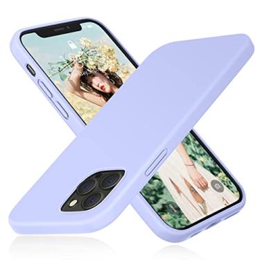 Imagem de DTTO compatível com iPhone 12/12 Pro, capa de silicone à prova de choque [série romance] [câmera melhorada e proteção de tela] com almofada de grade favo de mel para iPhone 12 de 6,1 polegadas 2020, roxo